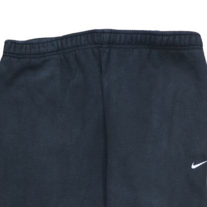 Nike Men's Black Jogger Sweatpants Size L 34in Elastic Waist Fleece