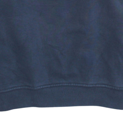Tommy Hilfiger Men's Blue Logo Embroidered Pullover Sweatshirt Size M