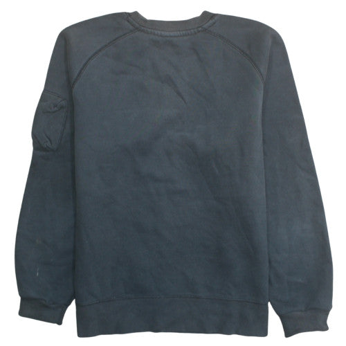 Nike Mens Black M Crew Neck Pullover Sweatshirt Sports Fleece