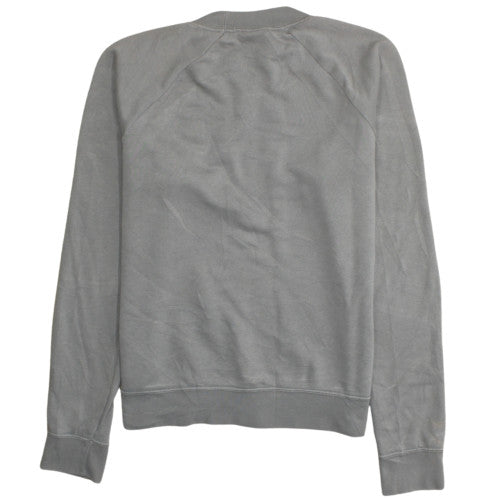 Nike Women’s Grey Small Pullover Sweatshirt Crew Neck Cotton Blend