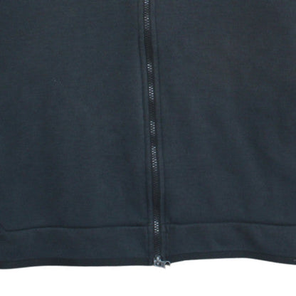 Nike Women Black Full Zip Hoodie Size L with Hood and Pockets