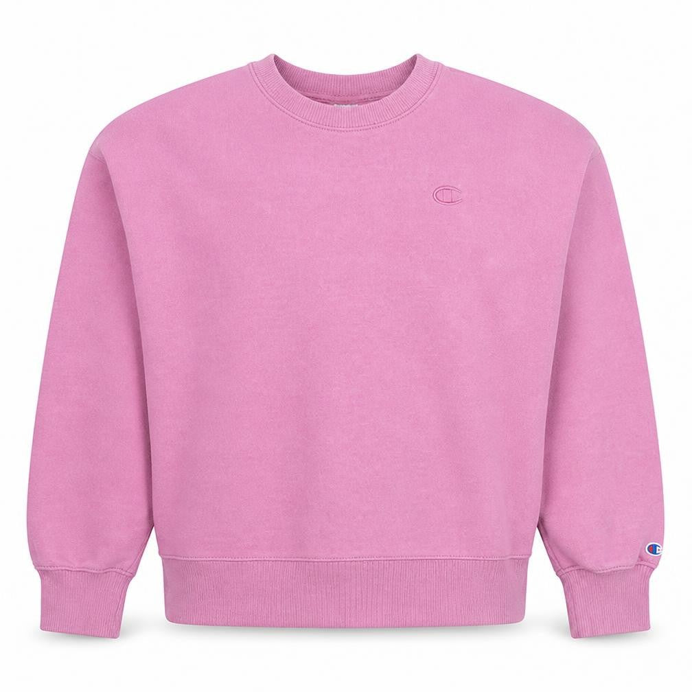 Champion Womens Pink Crew Neck Sweatshirt XS Cotton Blend Casual