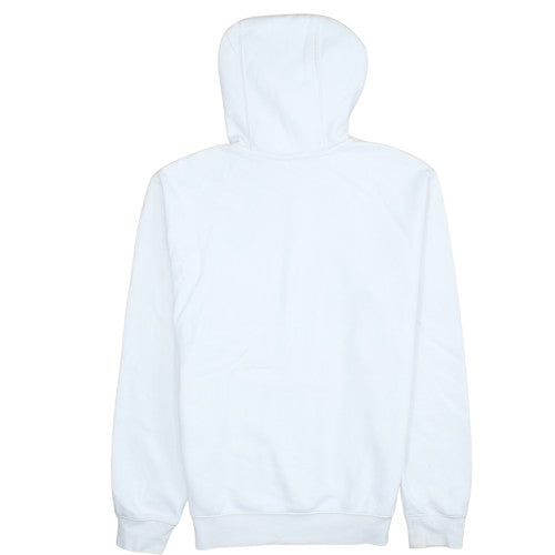Nike Women White Pullover Hoodie Size S Cotton Blend Fleece