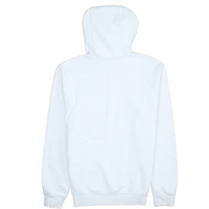 Nike Women White Pullover Hoodie Size S Cotton Blend Fleece