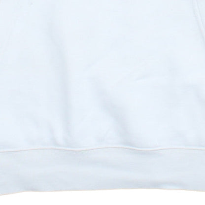 Nike Women White Pullover Hoodie Size S Cotton Blend Fleece