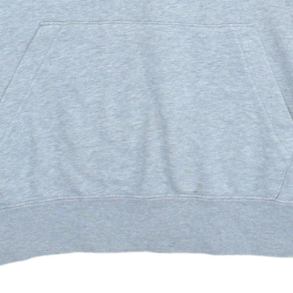 Nike Men's Grey Pullover Hoodie M Regular Fit Graphic Sportswear