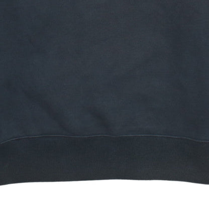adidas Men's Black Crew Neck Sweatshirt M Regular Fit Cotton Blend