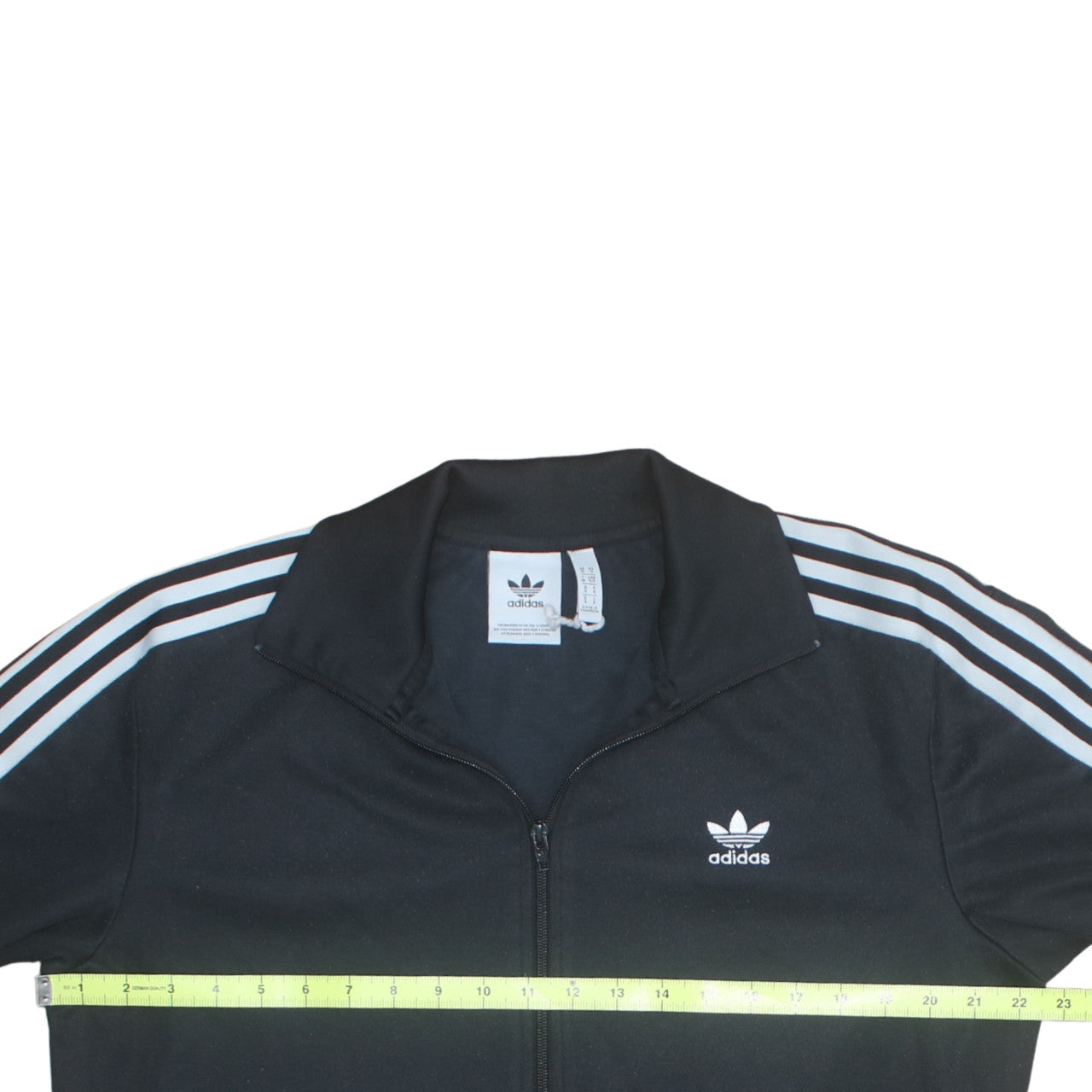 Adidas Men’s Black Full Zip Track Sweatshirt Small Retro Sports Jacket