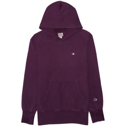 Champion Men's Purple Reverse Weave Pullover Hoodie Size L