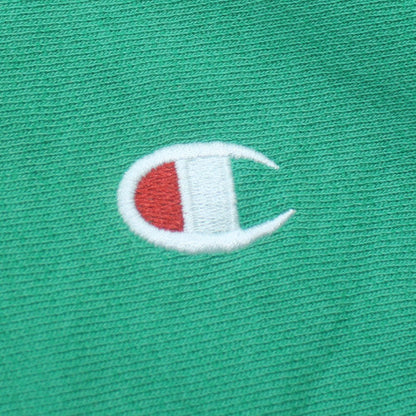 Champion Men's Green Reverse Weave Pullover Sweatshirt Medium