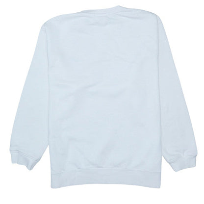 Nike Men's White Logo Pullover Fleece Sweatshirt Size L