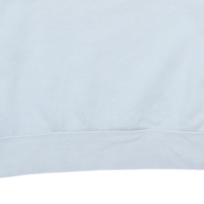 Nike Men's White Logo Pullover Fleece Sweatshirt Size L