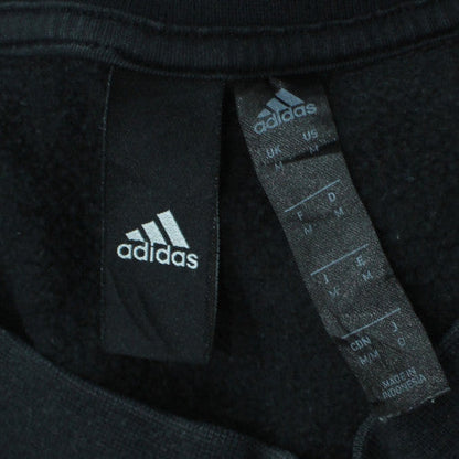 Adidas Men's Black Pullover Crew Neck Sweatshirt Size M