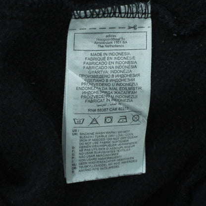 Adidas Men's Black Pullover Crew Neck Sweatshirt Size M