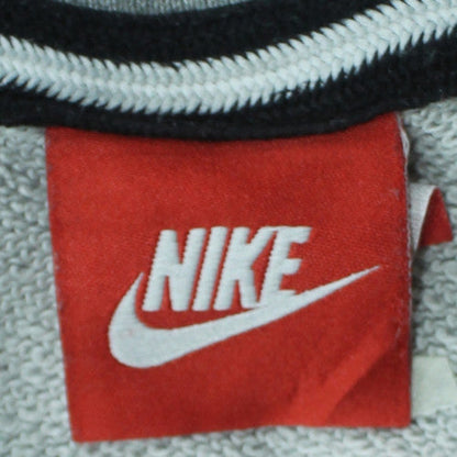 Nike Men's Grey Full Zip Hoodie M Regular Fit Fleece Sweatshirt