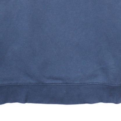 Tommy Jeans Men's Blue Logo Crew Neck Pullover Sweatshirt L