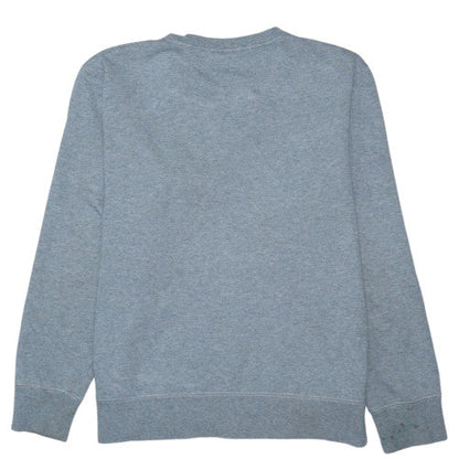 FILA Mens Grey Crew Neck Sweatshirt M Logo Pullover Sportswear