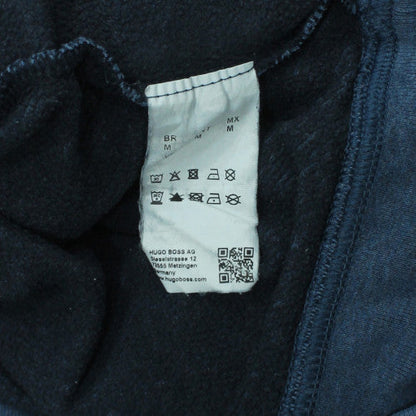 Hugo Boss Mens Blue Logo Crew Neck Pullover Sweatshirt M