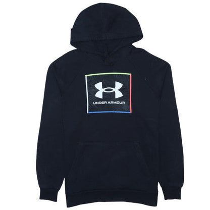 Under Armour Men's Black Pullover Hoodie M Relaxed Fit Sports Style