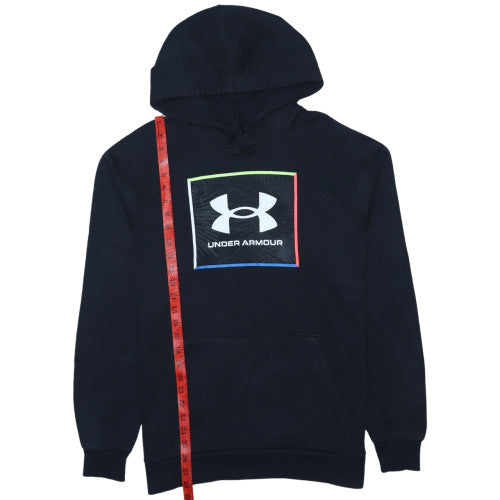 Under Armour Men's Black Pullover Hoodie M Relaxed Fit Sports Style