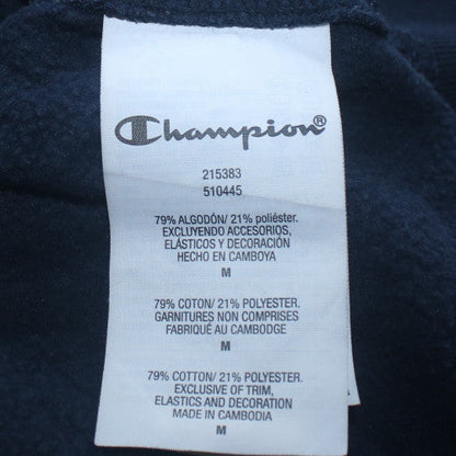 Champion Men's Blue Medium Crew Neck Pullover Sweatshirt