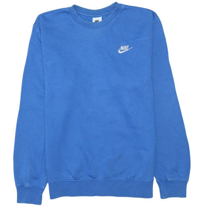Nike Men's Blue XS Pullover Crew Neck Fleece Sweatshirt