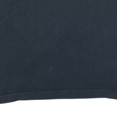 Nike Men's Black Cotton Polo Shirt Size M Classic Fit