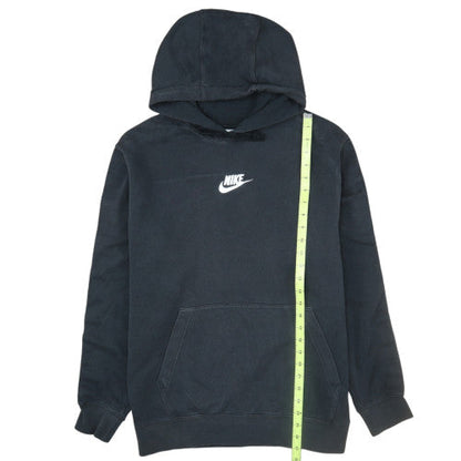 Nike Men's Black Pullover Hoodie L Logo Fleece Sweatshirt