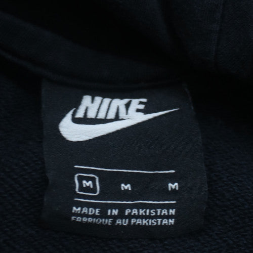Nike Men’s Black Pullover Hoodie Medium Fleece Sportswear