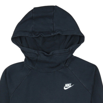 Nike Men’s Black Pullover Hoodie Medium Fleece Sportswear