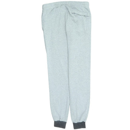 Nike Men Grey Regular Fit Joggers Sweatpants M Adjustable Drawstring Logo