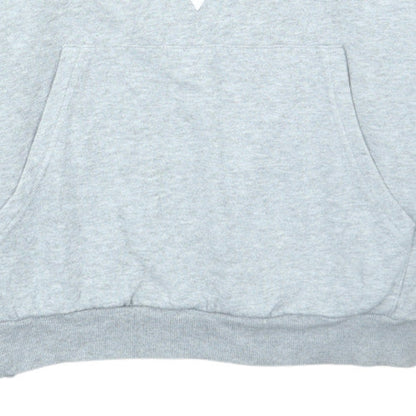 NFL Mens Grey Hoodie M Pullover Cotton Blend Logo Print