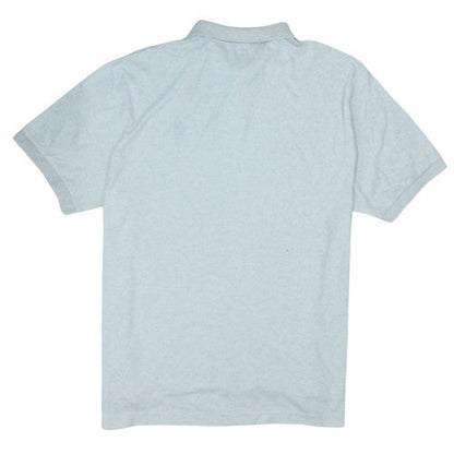Chaps Men's Grey 2XL Cotton Blend Collared Short Sleeve Polo Shirt