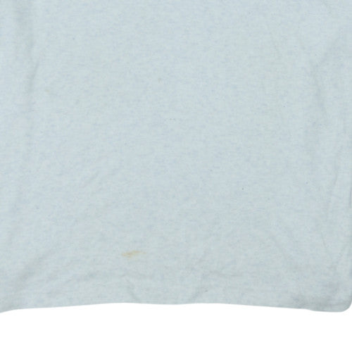 Chaps Men's Grey 2XL Cotton Blend Collared Short Sleeve Polo Shirt