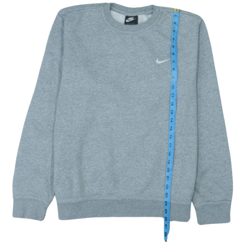 Nike Men's Grey XL Pullover Crew Neck Fleece Sweatshirt