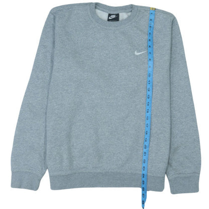 Nike Men's Grey XL Pullover Crew Neck Fleece Sweatshirt