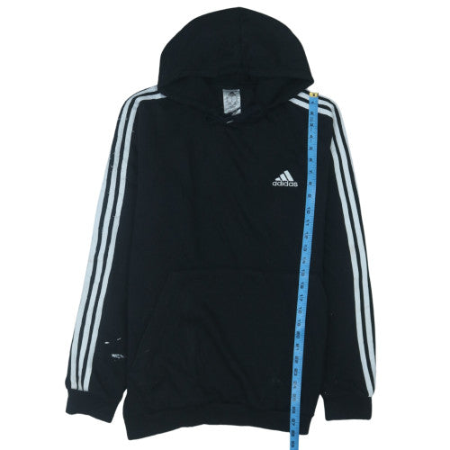 adidas Mens Black XL Pullover Hoodie Sportswear Sweatshirt