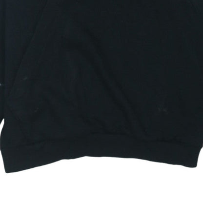 adidas Mens Black XL Pullover Hoodie Sportswear Sweatshirt