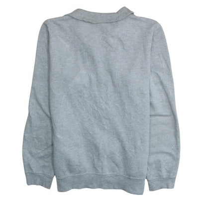 Fila Men's Grey Full Zip Sweatshirt M Logo Classic Style