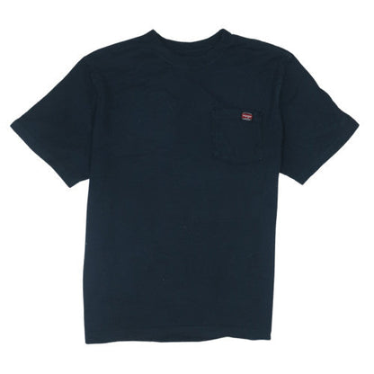 Wrangler Men's Black Workwear Crew Neck Cotton T-Shirt XL