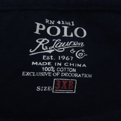 Polo Ralph Lauren Men's Navy Blue 3XLT Classic Cotton T-Shirt