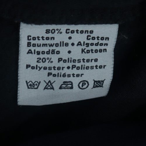 Kappa Men Black Blue Large 1/2 Zip FC Copenhagen Sweatshirt