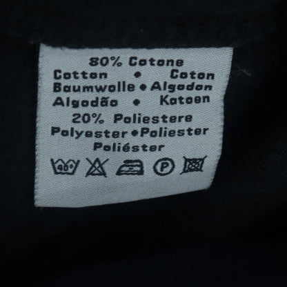 Kappa Men Black Blue Large 1/2 Zip FC Copenhagen Sweatshirt