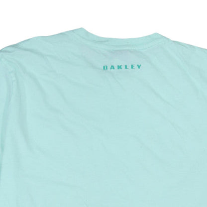 Oakley Men's Blue XL Regular Fit Graphic Logo T-Shirt