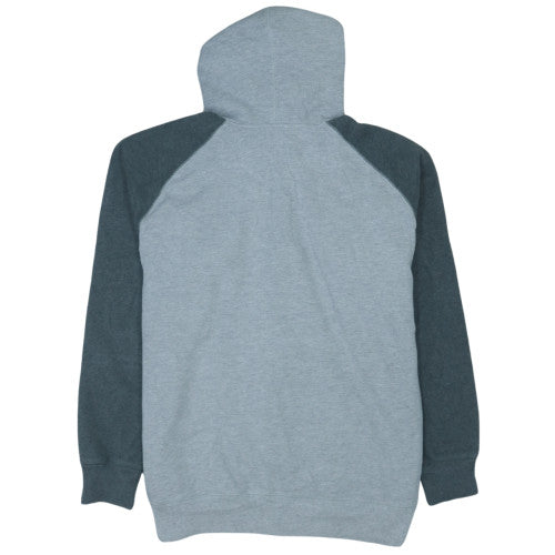 Reebok Men's Grey Full Zip Hoodie 2XL Regular Fit Sweatshirt