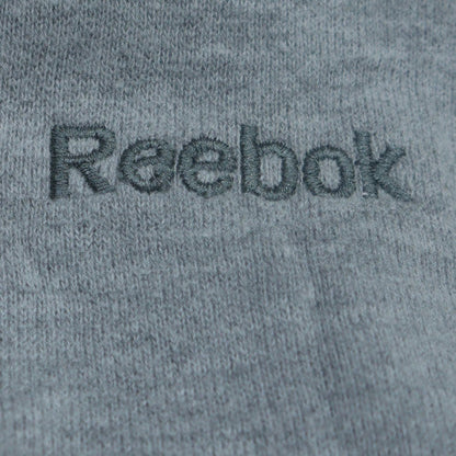 Reebok Men's Grey Full Zip Hoodie 2XL Regular Fit Sweatshirt