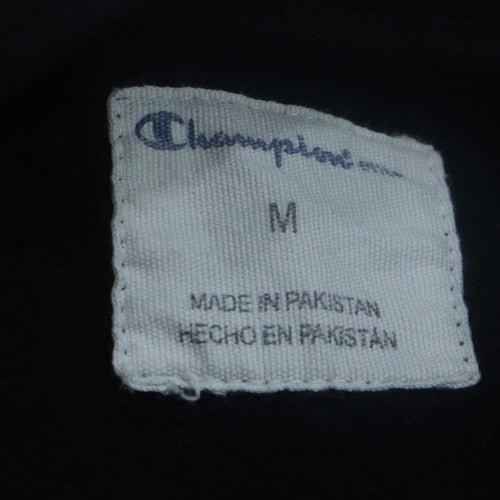Champion Men's Black Crew Neck Pullover Sweatshirt M
