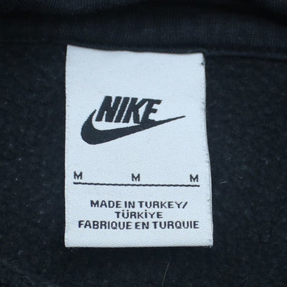 Nike Men’s Black Pullover Hoodie M Logo Athletic Dept Fleece Sweatshirt