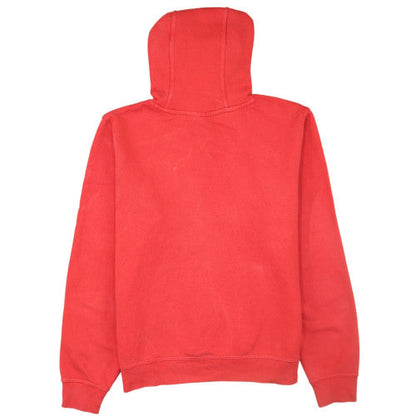 Nike Womens Red Pullover Hoodie Medium Cotton Blend Casual