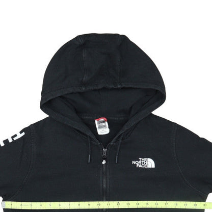 The North Face Women's Black Medium 1/4 Zip Hooded Sweatshirt
